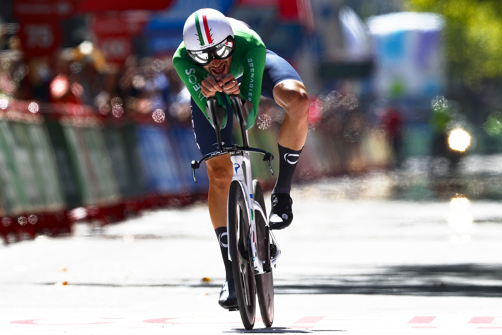 Filippo Ganna Wins Spanish Vuelta Time Trial, Avenging Remco Evenepoel’s Defeat